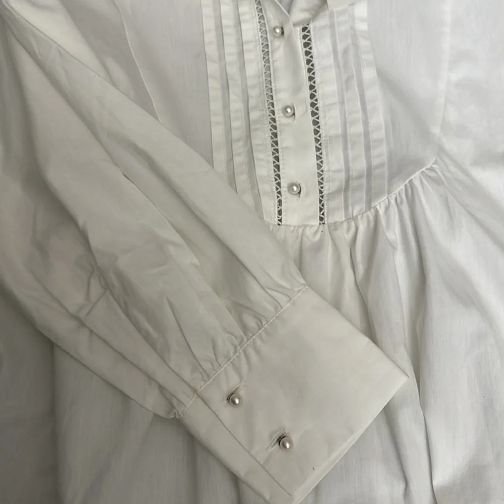 Zara Voluminous Poplin Dress - Picture 12 of 14